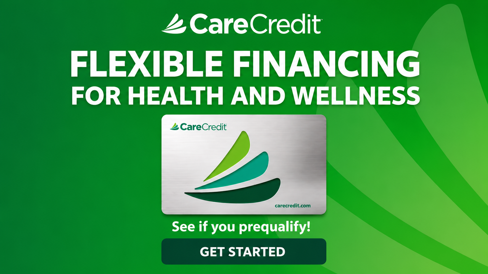 CareCredit financing for dental patients